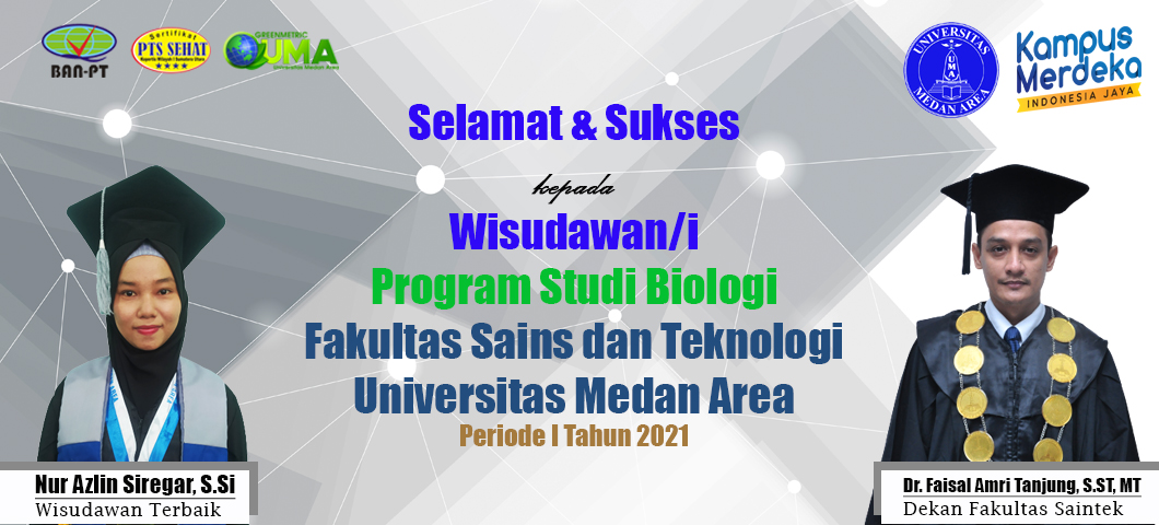 Wisuda Periode I 2021 - Universitas Medan Area