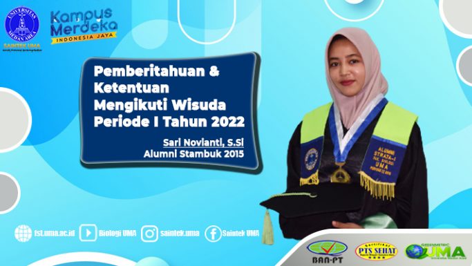 Ketentuan Wisuda Luring Periode I Tahun 2022